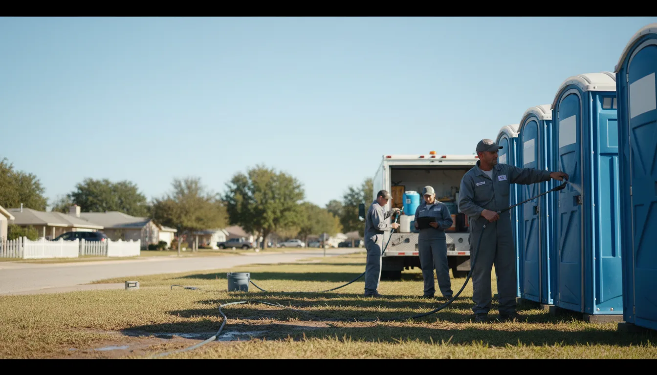 Long-Term Portable Toilet Rental in Deering, ND near me